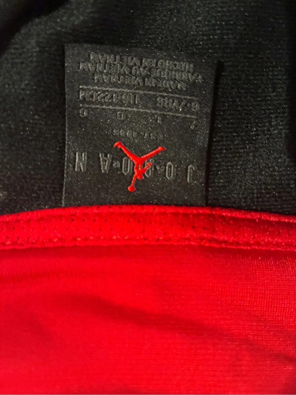 Nike Kids Black & Red Jordan Set